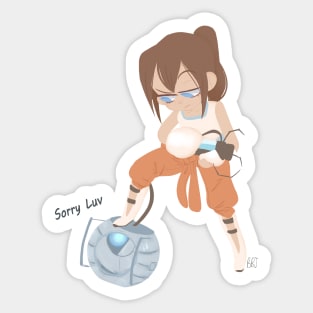 Sorry Luv Sticker